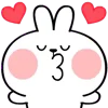 😘 Эмодзи «Spoiled Rabbit» для Telegram