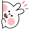 👀 Эмодзи «Spoiled Rabbit» для Telegram