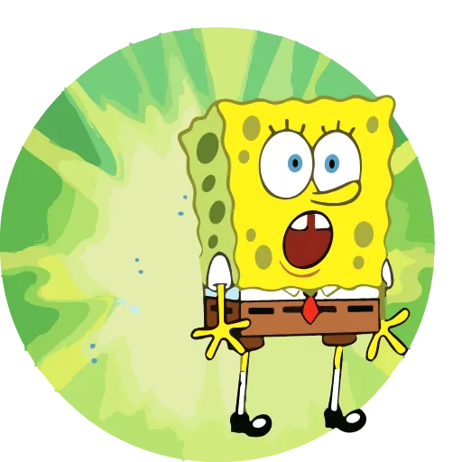 😳 Эмодзи «Sponge Bob» для Telegram