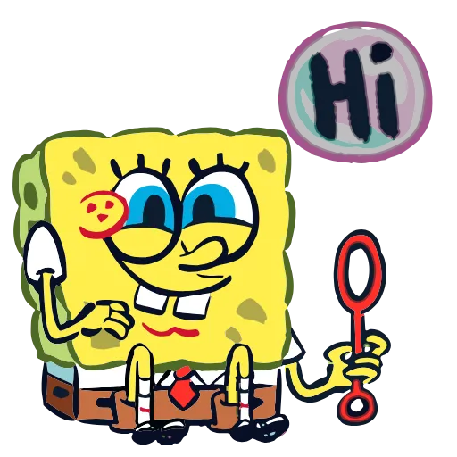 👋 Эмодзи «Sponge Bob» для Telegram