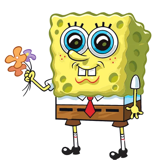 🌺 Эмодзи «Sponge Bob» для Telegram