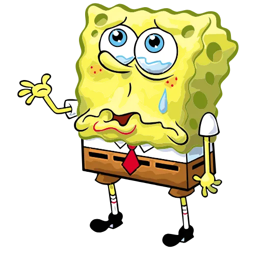 😢 Эмодзи «Sponge Bob» для Telegram