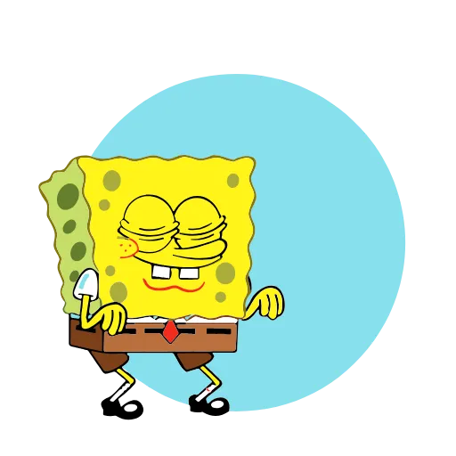 😌 Эмодзи «Sponge Bob» для Telegram