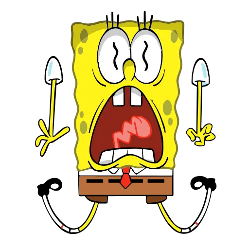 😱 Эмодзи «Sponge Bob» для Telegram