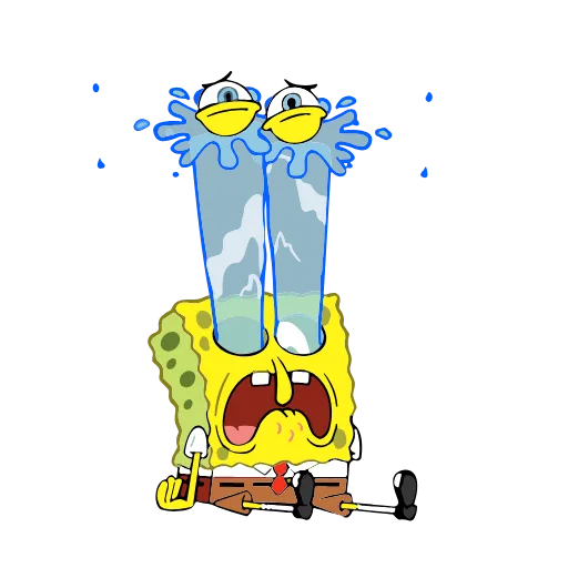 😭 Эмодзи «Sponge Bob» для Telegram