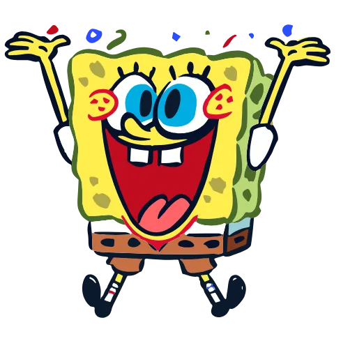 🥳 Эмодзи «Sponge Bob» для Telegram