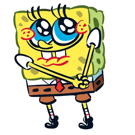 😌 Эмодзи «Sponge Bob» для Telegram