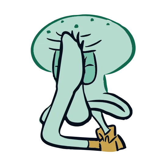 🤦‍♂️ Эмодзи «Sponge Bob» для Telegram
