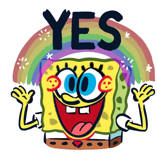 🤗 Эмодзи «Sponge Bob» для Telegram