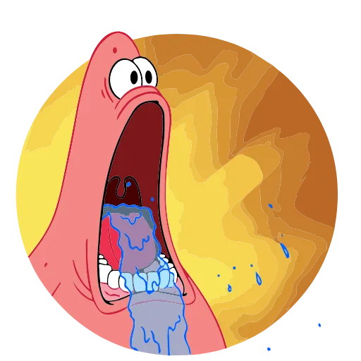 😨 Эмодзи «Sponge Bob» для Telegram