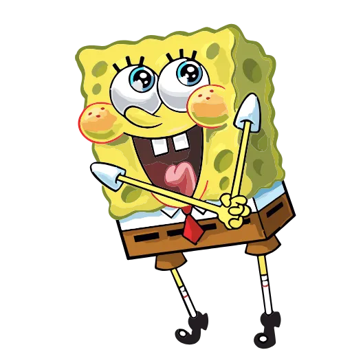 😊 Эмодзи «Sponge Bob» для Telegram