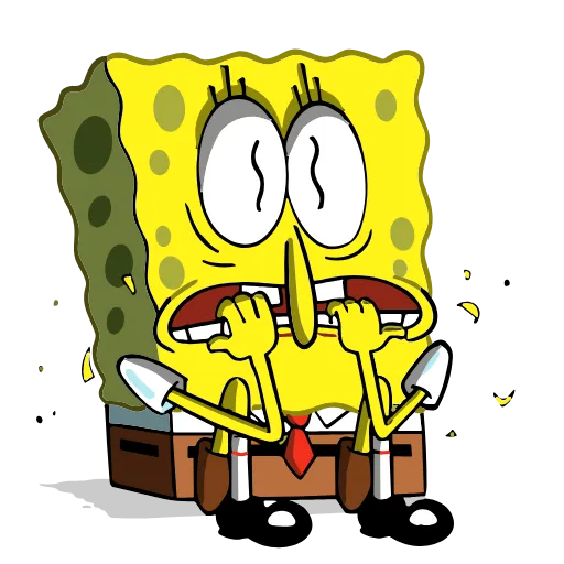 😨 Эмодзи «Sponge Bob» для Telegram