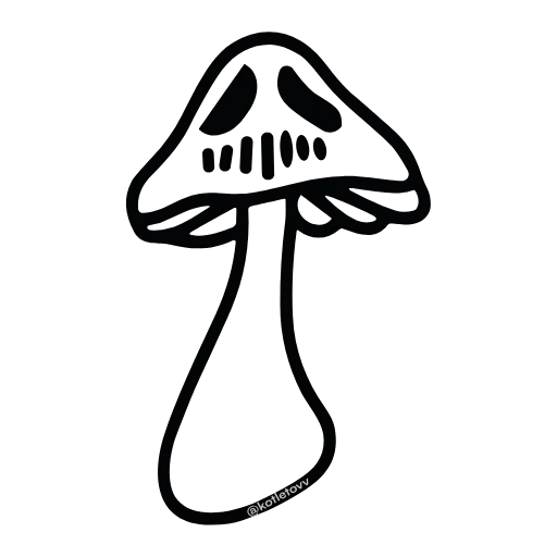 🍄 Эмодзи «Spooky Cuties» для Telegram