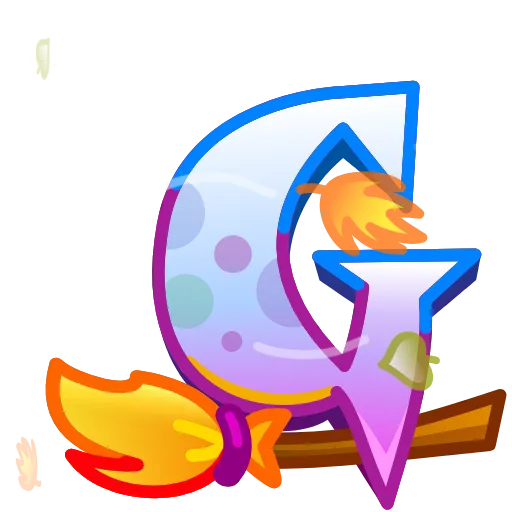 🔤 Эмодзи «Spooky Letters» для Telegram