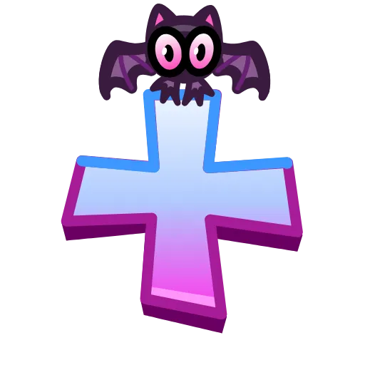 🔤 Эмодзи «Spooky Letters» для Telegram