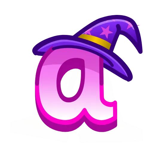 Эмодзи Spooky Letters для Telegram — скачать