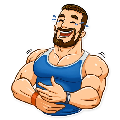 Стикерпак Sport Guy для Telegram
