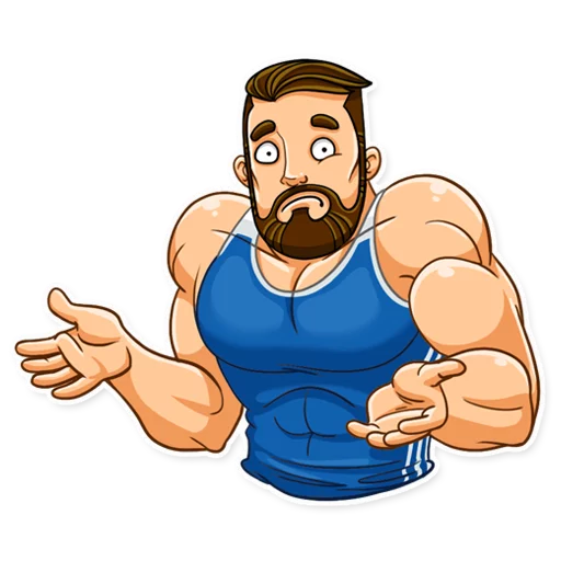 🤷‍♂️ Стикер «Sport Guy» для Telegram