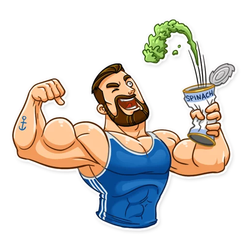 💪 Стикер «Sport Guy» для Telegram