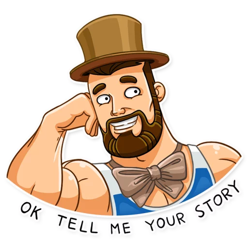 😏 Стикер «Sport Guy» для Telegram