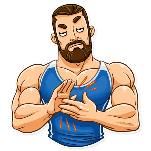 👏 Стикер «Sport Guy» для Telegram