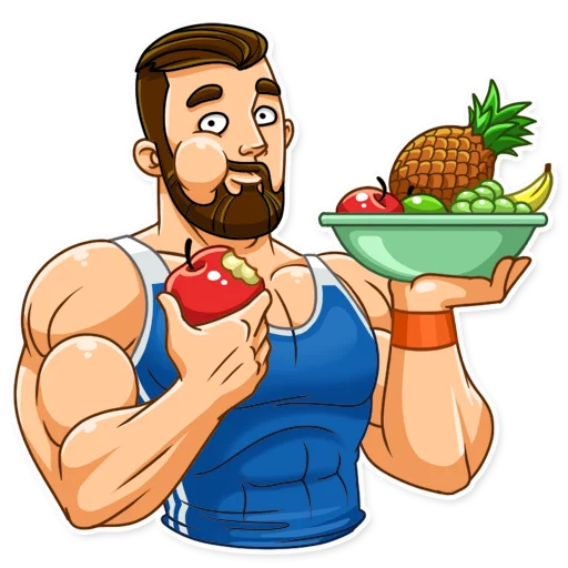 🤤 Стикер «Sport Guy» для Telegram