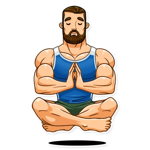 🙏 Стикер «Sport Guy» для Telegram