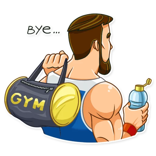 ✋️ Стикер «Sport Guy» для Telegram