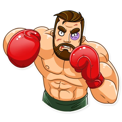🥊 Стикер «Sport Guy» для Telegram