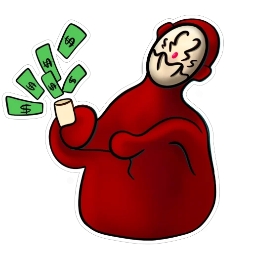 🤑 Стикер «DICY» для Telegram