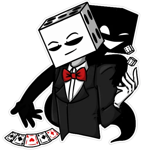 😎 Стикер «DICY» для Telegram