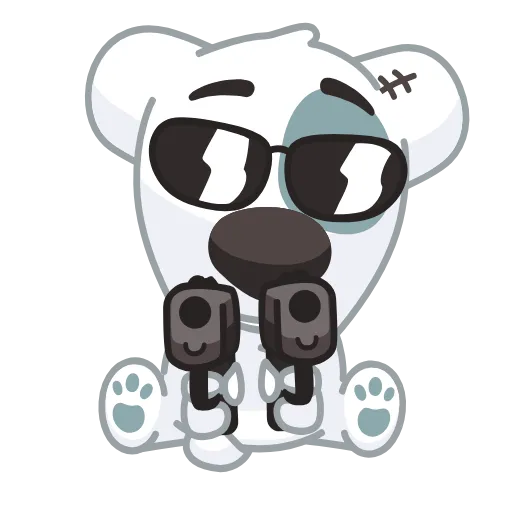 😎 Эмодзи «Спотти и Персик» для Telegram