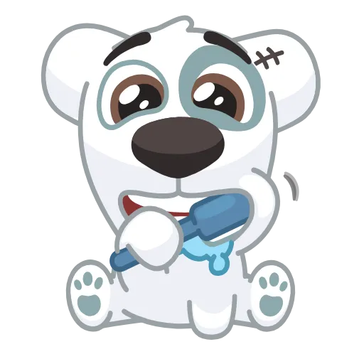🦷 Эмодзи «Спотти и Персик» для Telegram