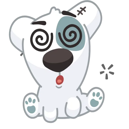 😵‍💫 Эмодзи «Спотти и Персик» для Telegram