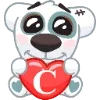 💞 Эмодзи «spotty love letters» для Telegram