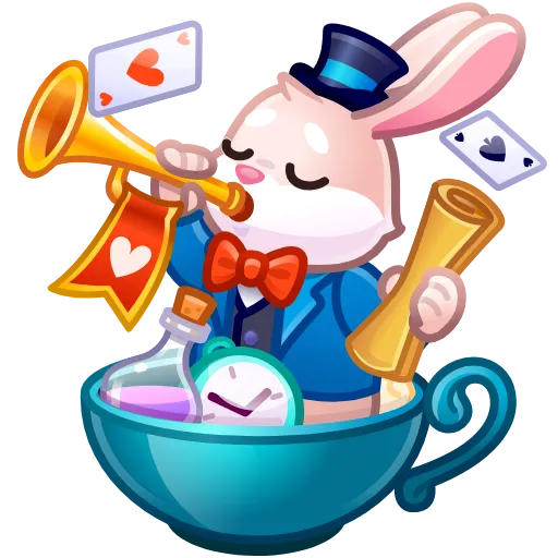 🐰 Эмодзи «Spring Basket» для Telegram