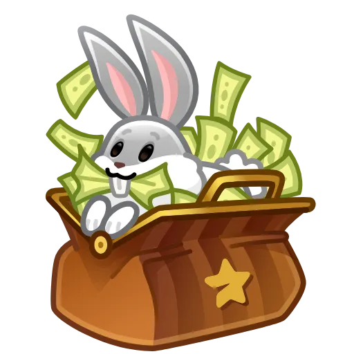 🐰 Эмодзи «Spring Basket» для Telegram