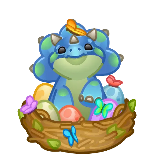 🐰 Эмодзи «Spring Basket» для Telegram