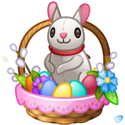 🎁 Эмодзи «Spring Basket» для Telegram