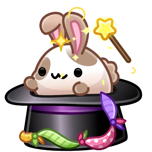 🐰 Эмодзи «Spring Basket» для Telegram
