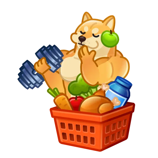 🐰 Эмодзи «Spring Basket» для Telegram