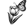 🦋 Эмодзи «Адаптивные весенние иконки» для Telegram