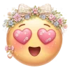 😍 Эмодзи «Смайл Весна» для Telegram