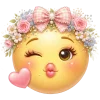 😘 Эмодзи «Смайл Весна» для Telegram