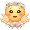 🤗 Эмодзи «Смайл Весна» для Telegram