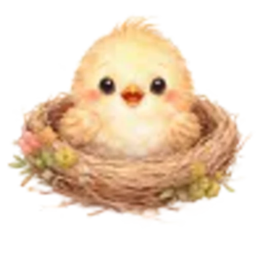 🐥 Эмодзи «Весенние разноцветные буквы и иконки» для Telegram