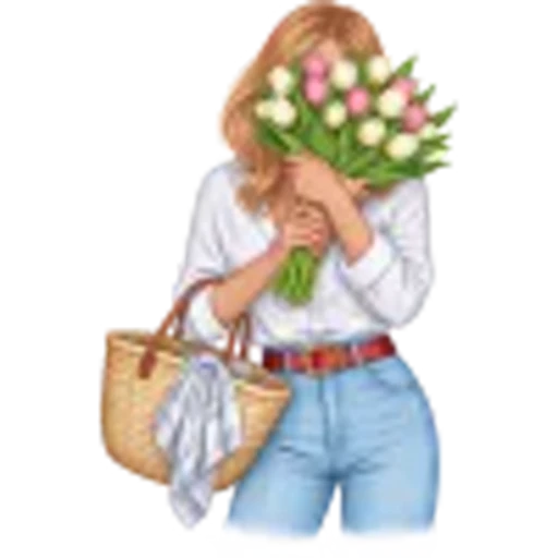 💐 Эмодзи «Весенние разноцветные буквы и иконки» для Telegram