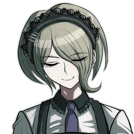 😌 Стикер «Danganronpa Sprites /» для Telegram