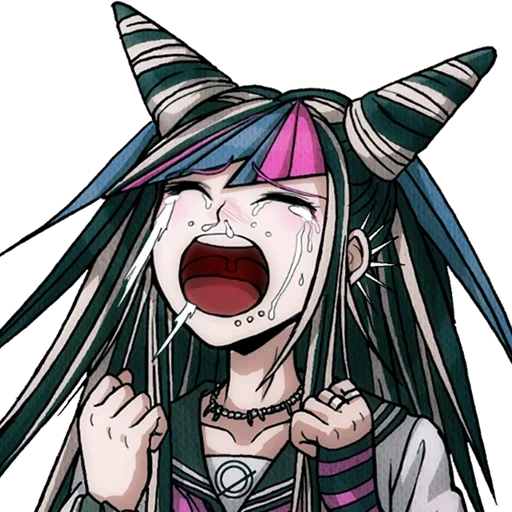 😭 Стикер «Danganronpa Sprites /» для Telegram
