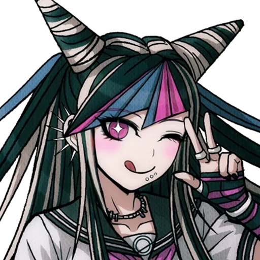 😜 Стикер «Danganronpa Sprites /» для Telegram